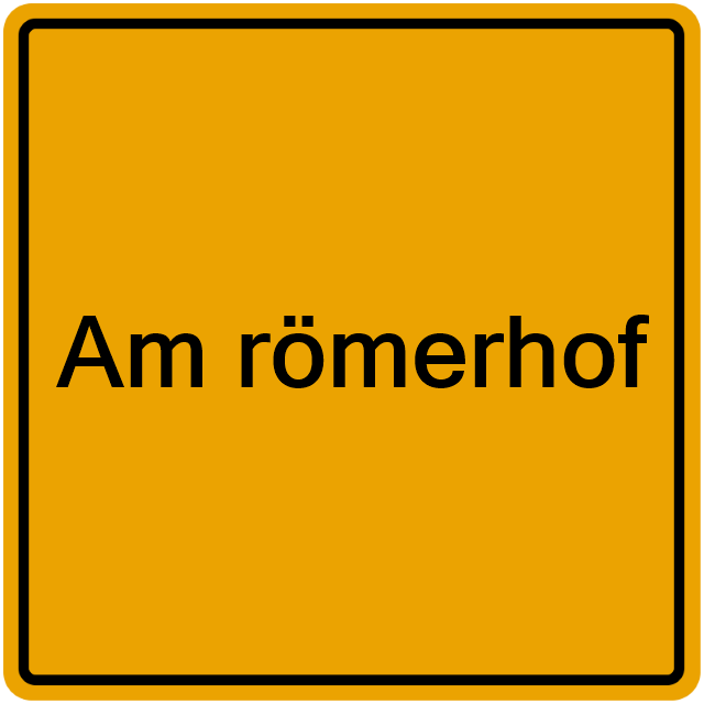 Einwohnermeldeamt24 Am römerhof